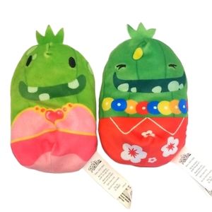 Cats VS Pickles Two Plush Toys #198 & #203